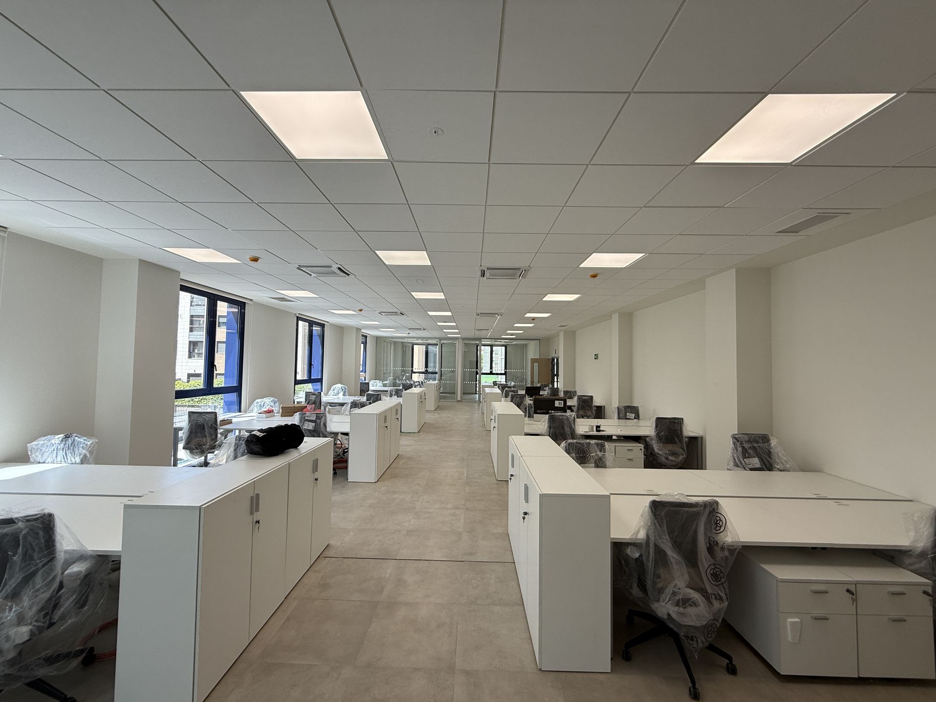 Ejecución de obra conforme a planos de instalaciones